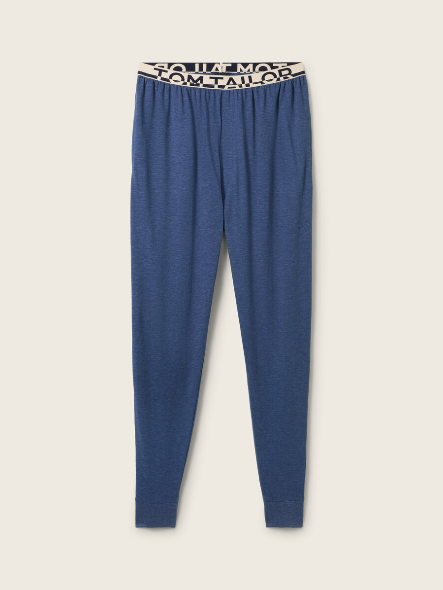 pantalón de pijama con efecto jaspeado