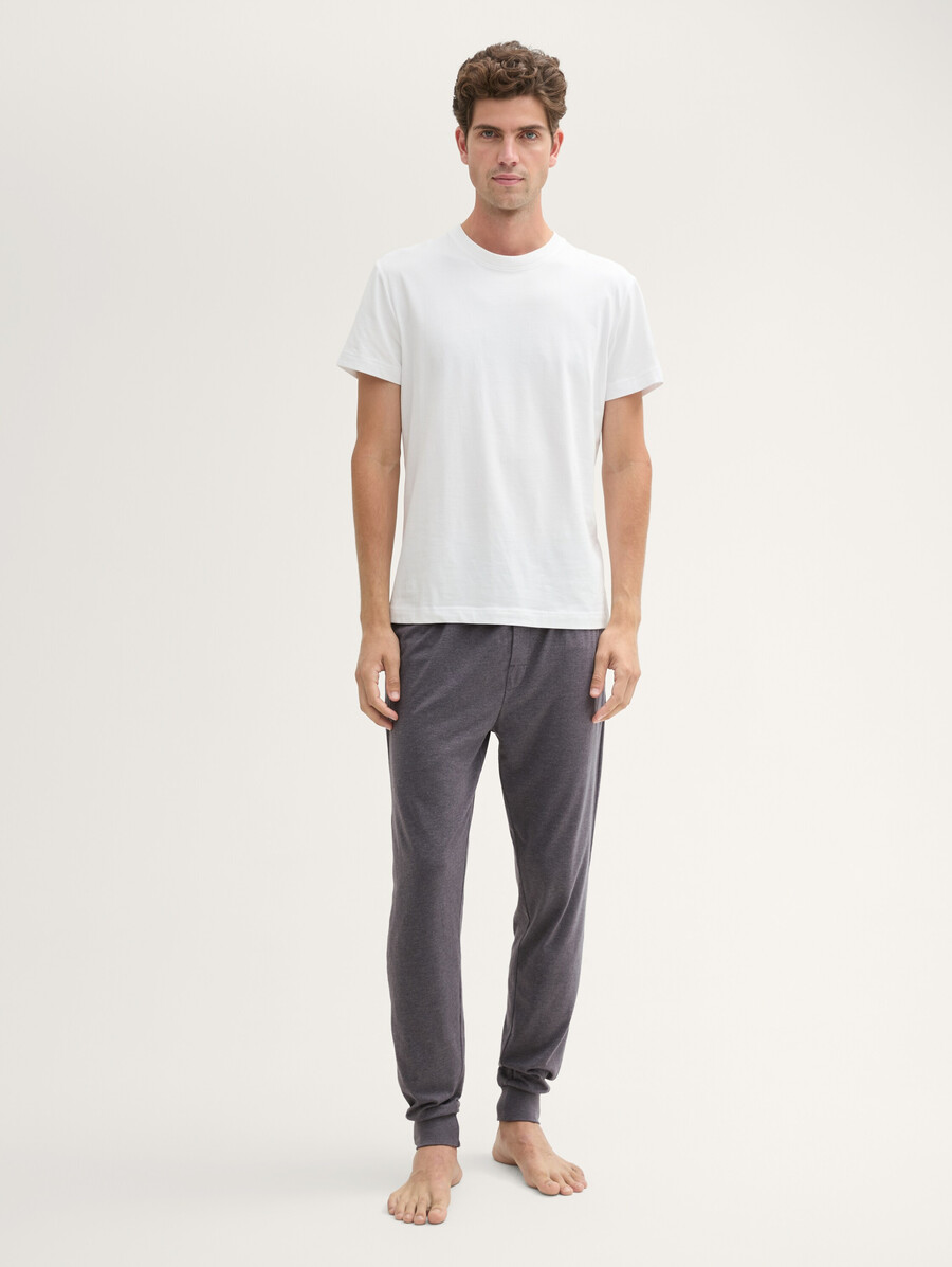 pantalón de pijama con efecto jaspeado