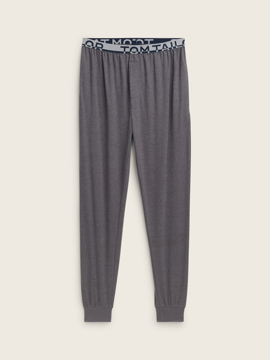 pantalón de pijama con efecto jaspeado