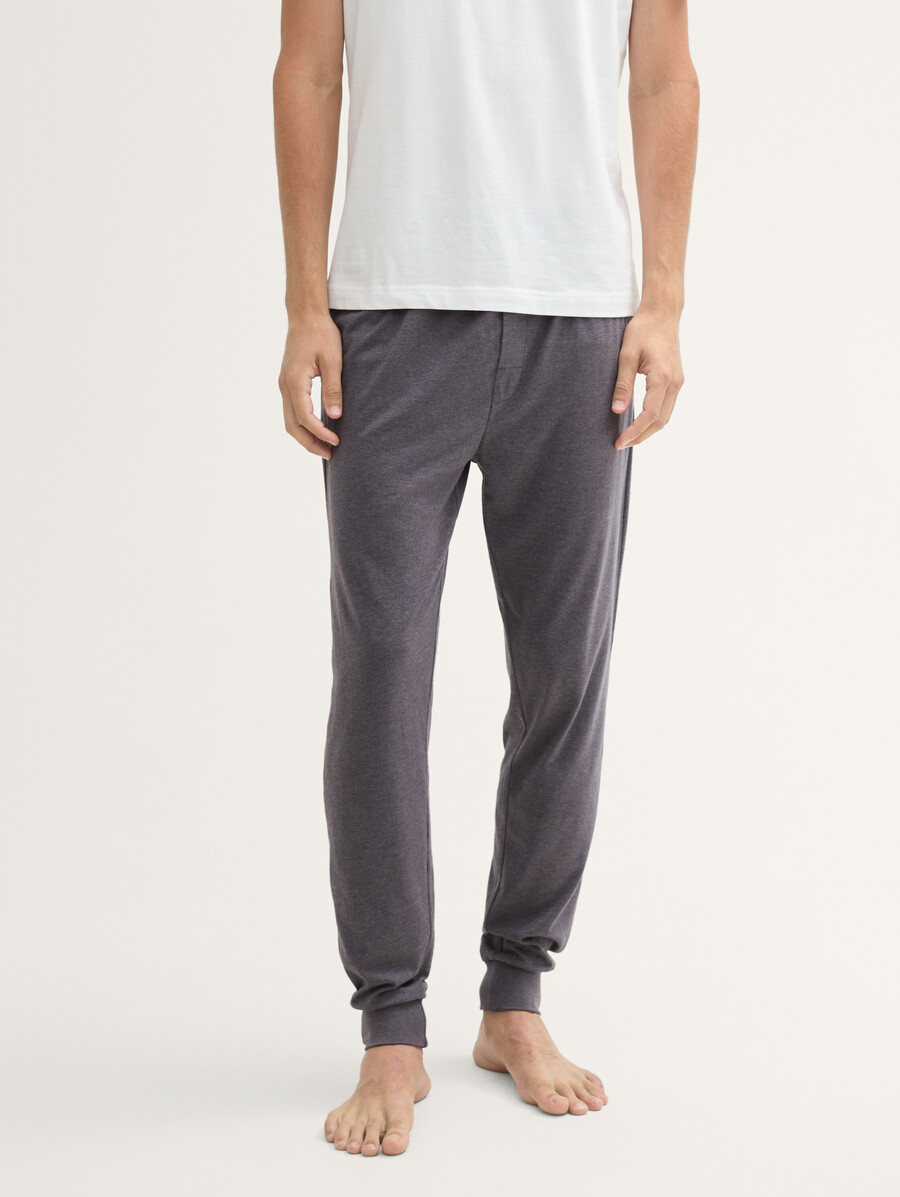 pantalón de pijama con efecto jaspeado