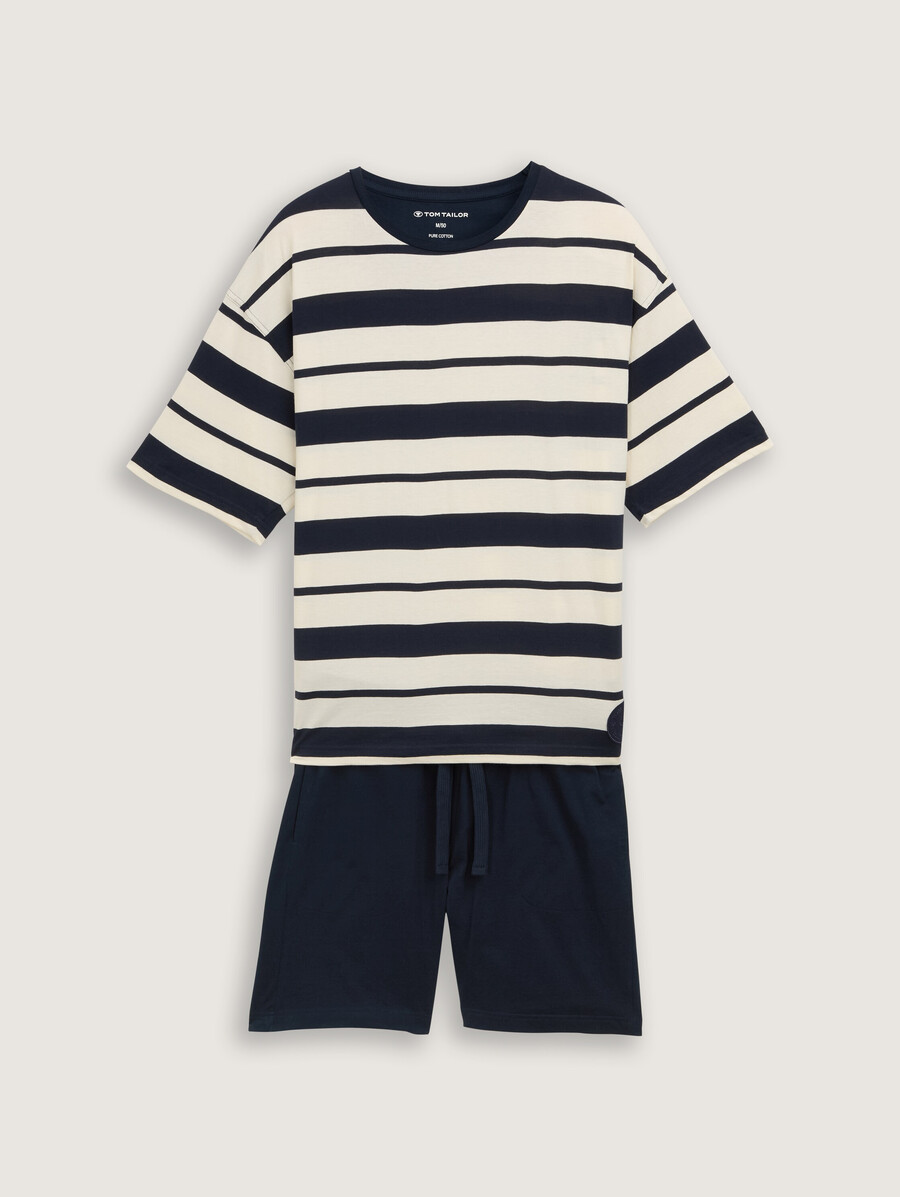 conjunto de pijama de algodón