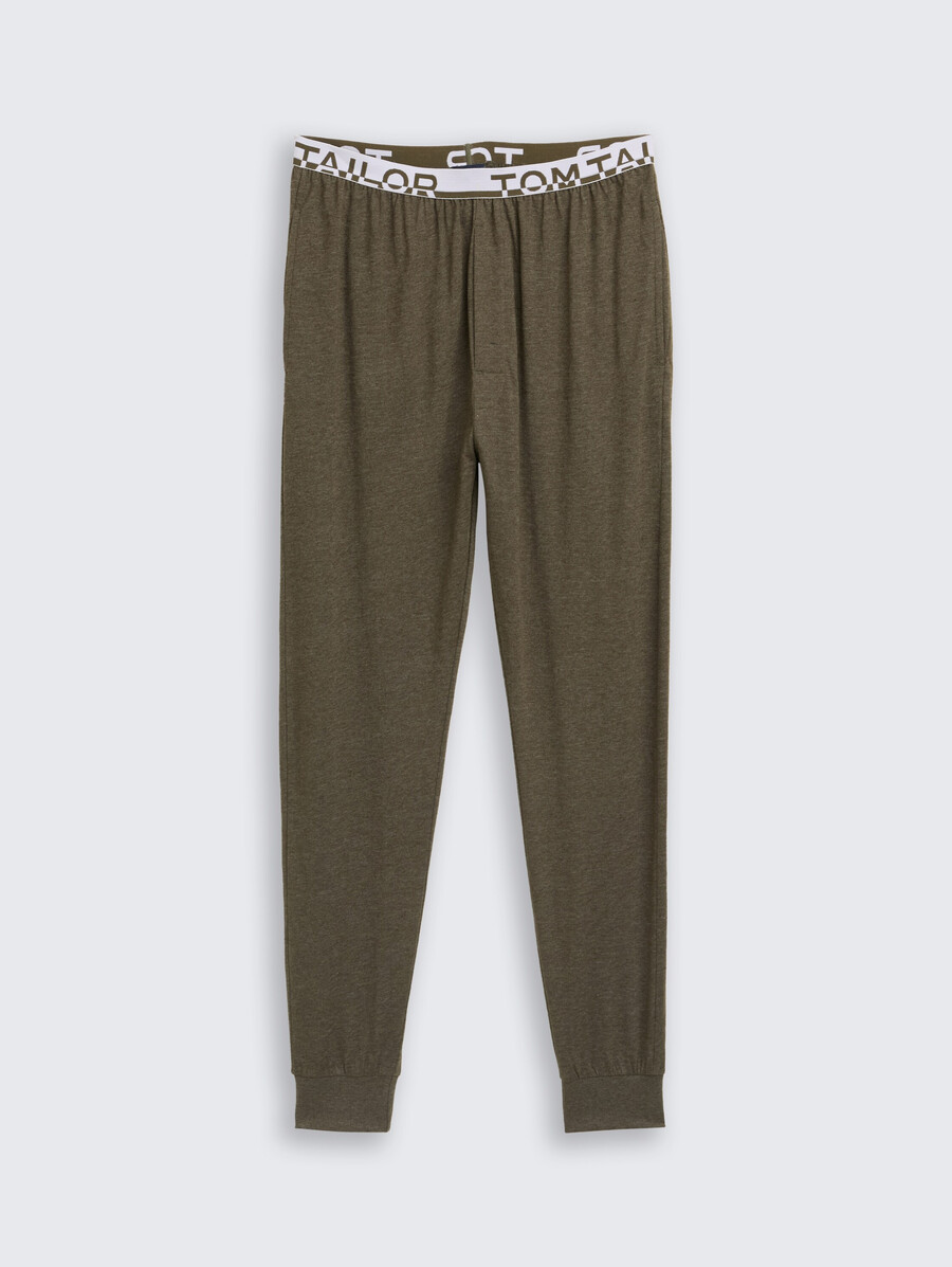 pantalón de pijama con efecto jaspeado