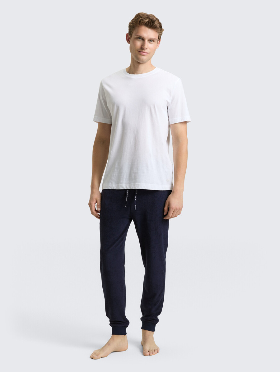 pantalón de pijama con estructura