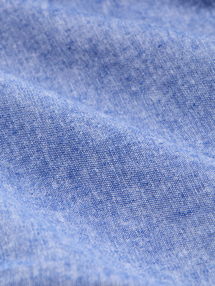 pantalones cortos relajados con contenido de lino