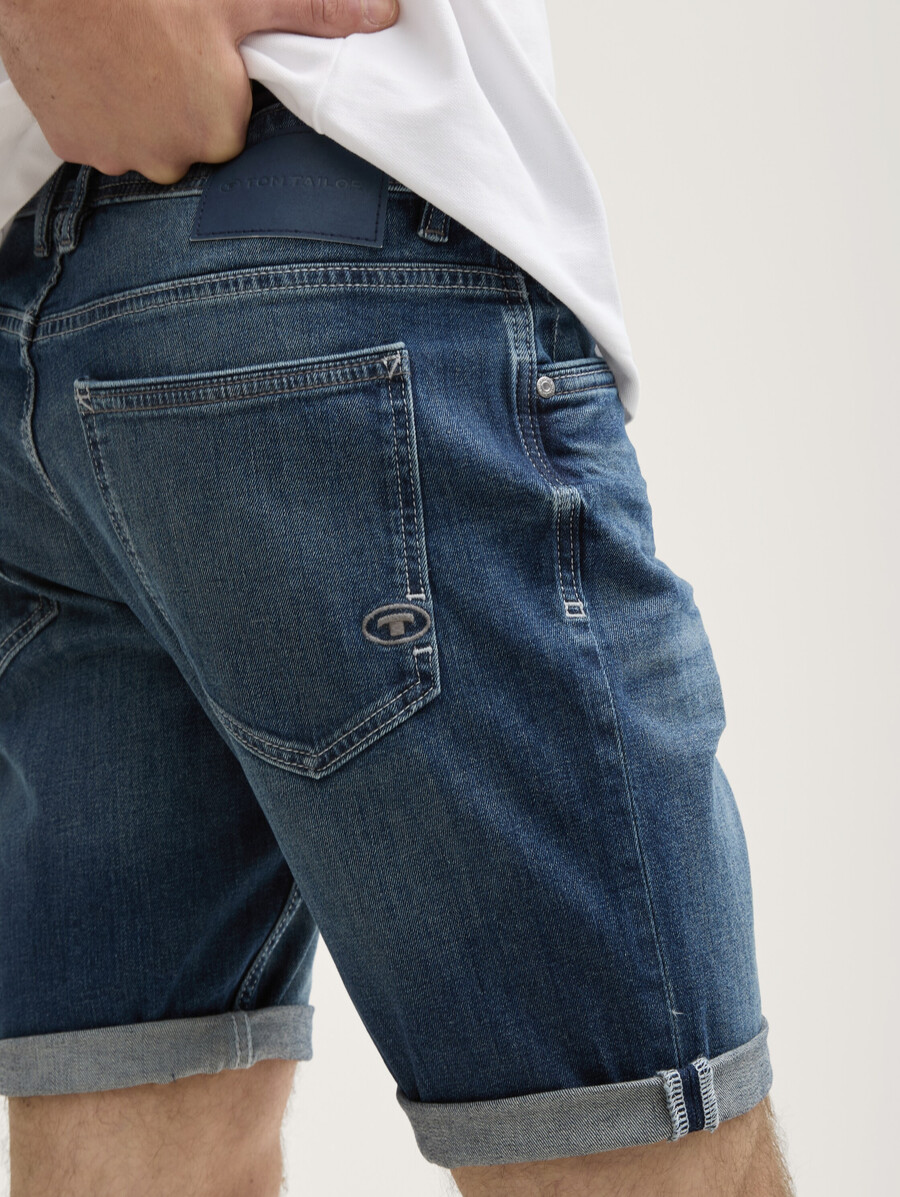pantalones cortos vaqueros ajustados regulares ttjosh