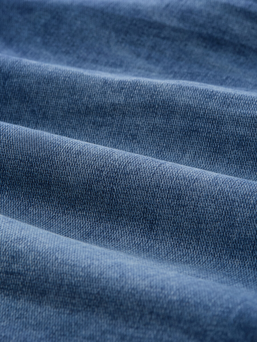 pantalones cortos vaqueros ajustados ttjosh con superelástico