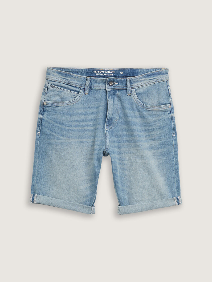 pantalones cortos vaqueros ajustados regulares ttjosh