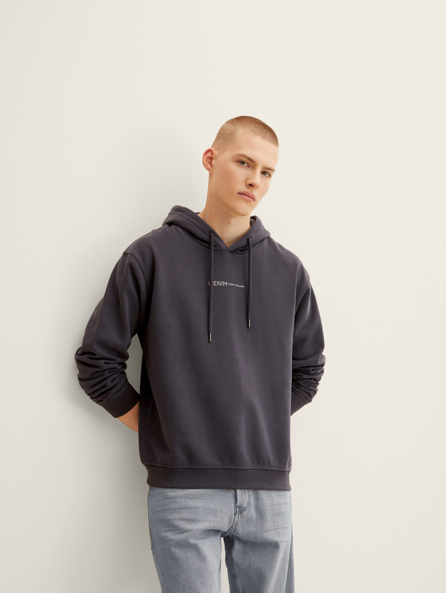 sudadera con capucha de algodón orgánico