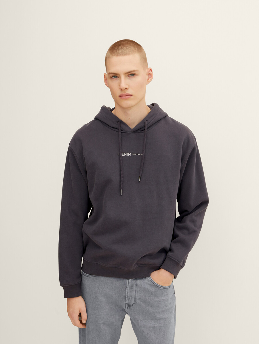 sudadera con capucha de algodón orgánico