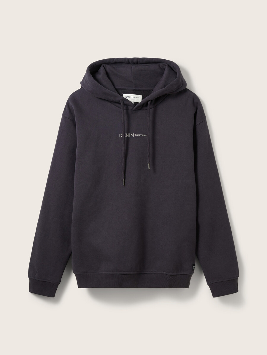 sudadera con capucha de algodón orgánico