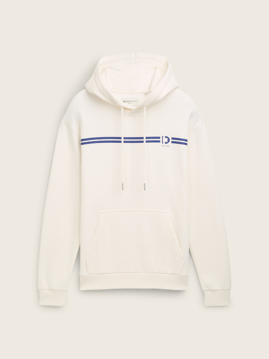 sudadera con capucha y estampado