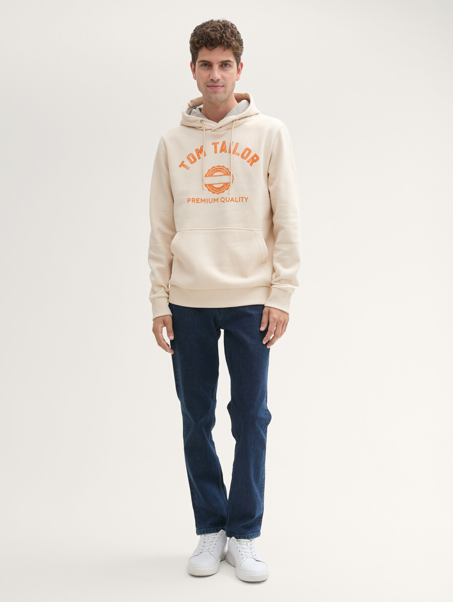 sudadera con capucha y estampado de logotipo