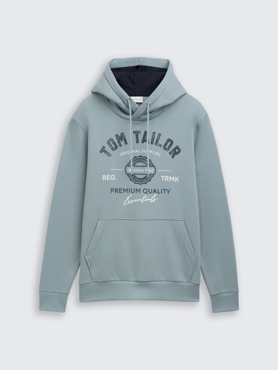 sudadera con capucha y estampado de logotipo