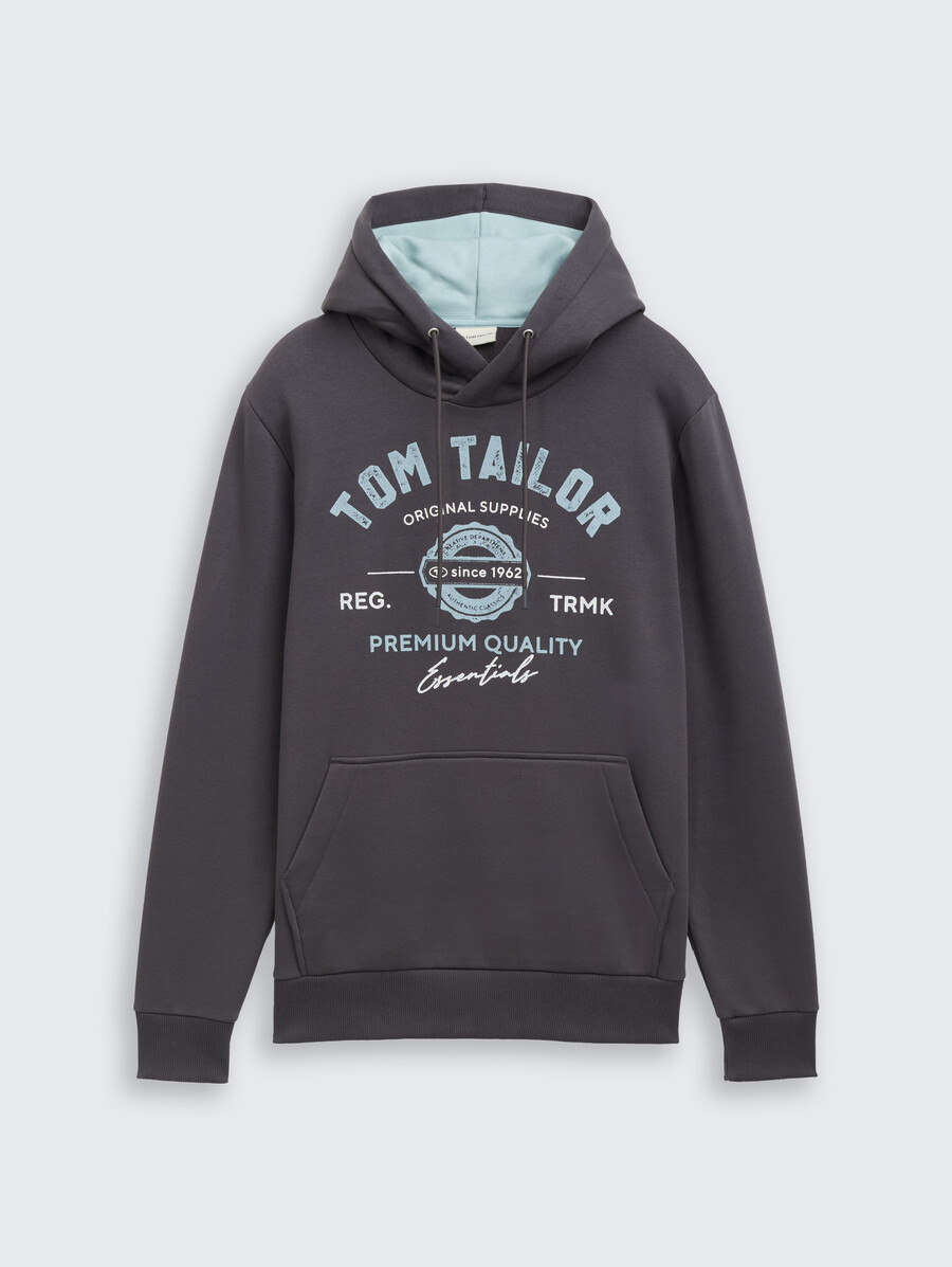 sudadera con capucha y estampado de logotipo