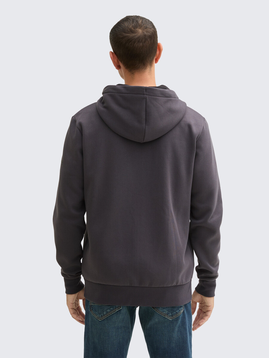 chaqueta sudadera con capucha básica