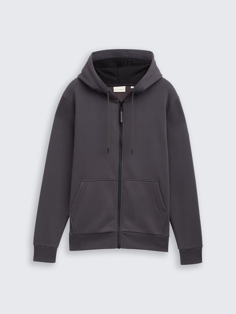 chaqueta sudadera con capucha básica