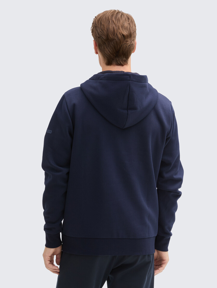 chaqueta sudadera con capucha básica