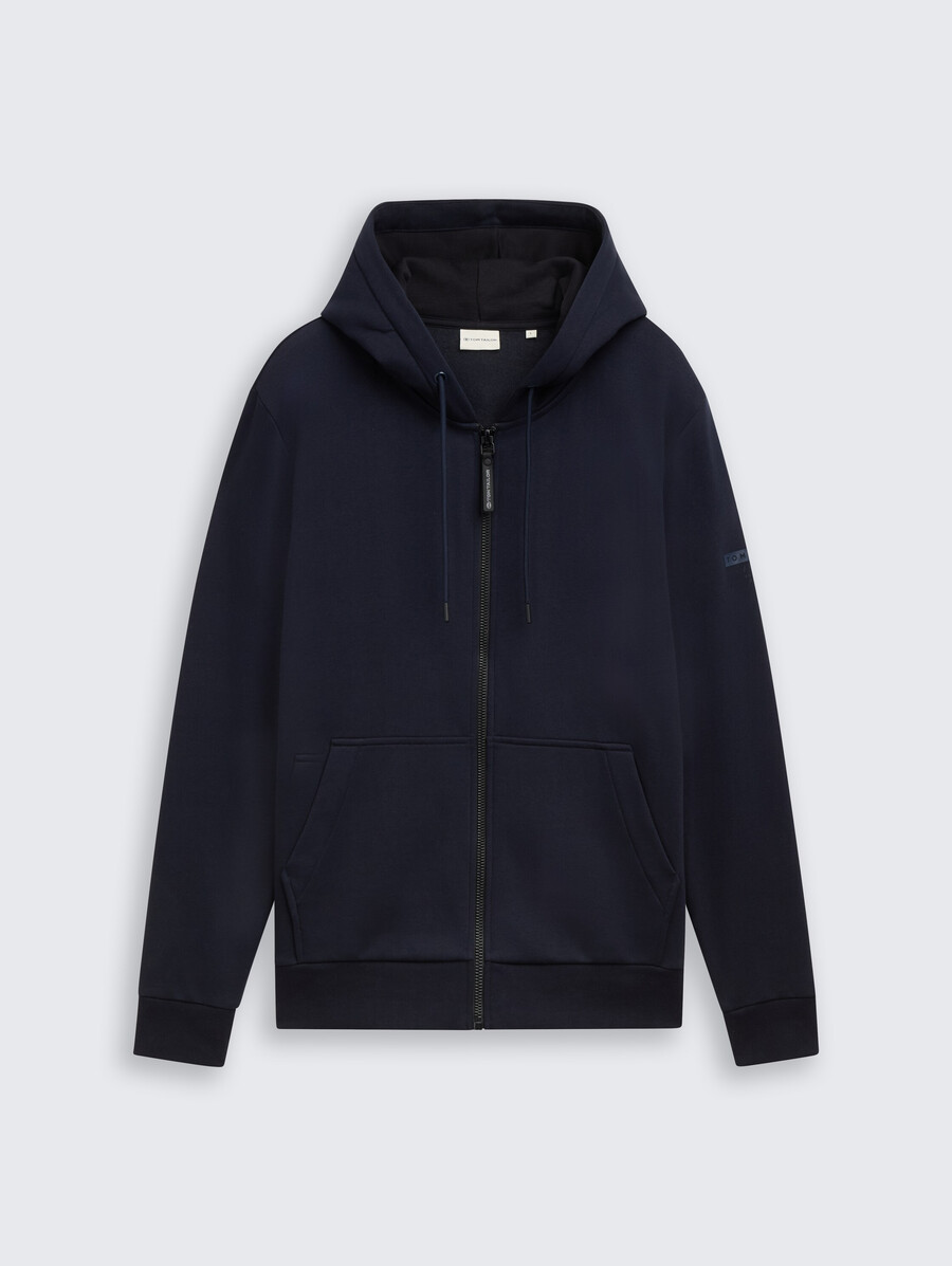 chaqueta sudadera con capucha básica