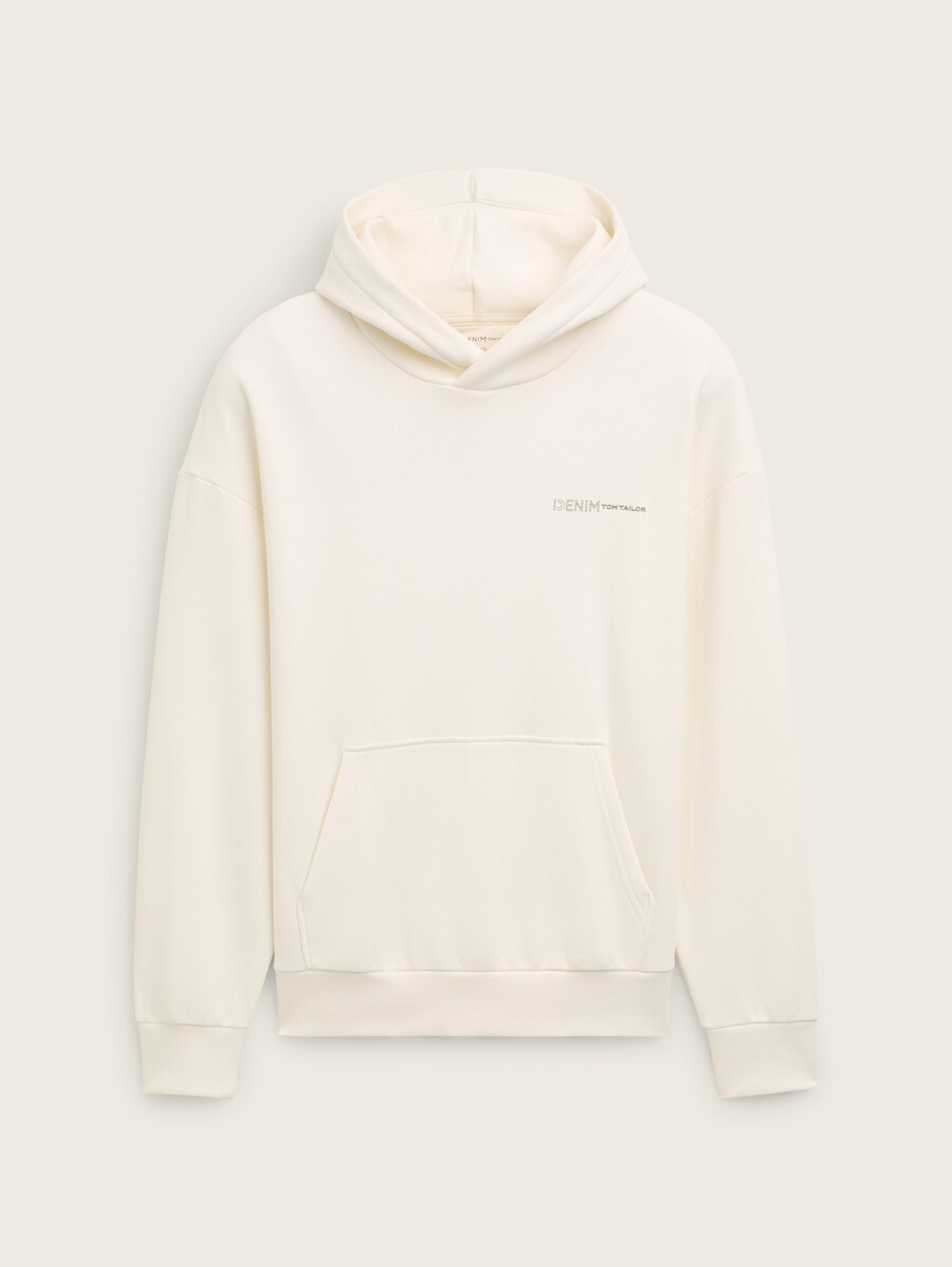 sudadera con capucha y estampado