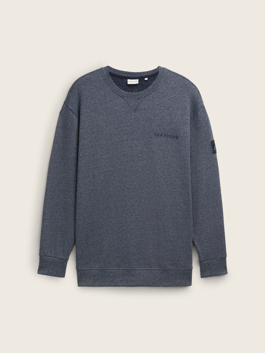 talla grande - sudadera con detalles de logo