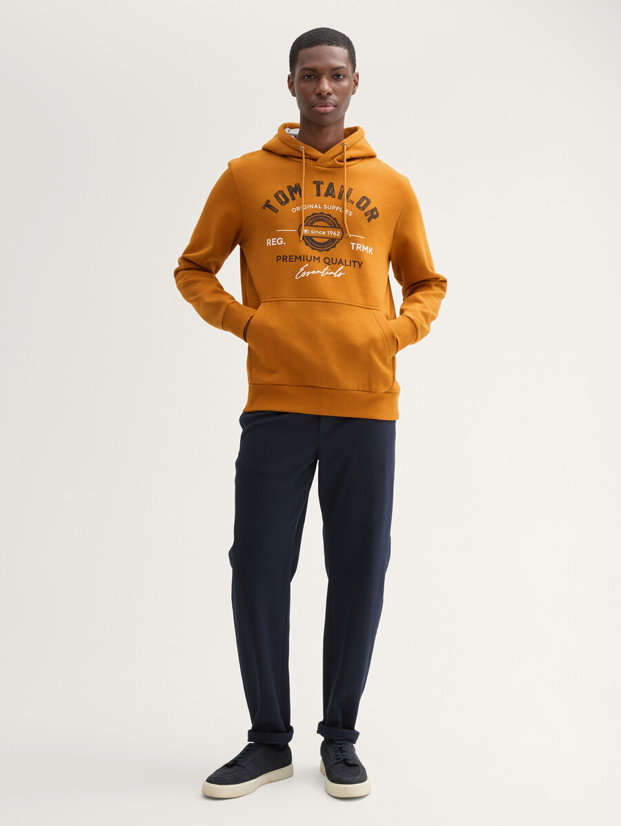 sudadera con capucha y estampado de logotipo
