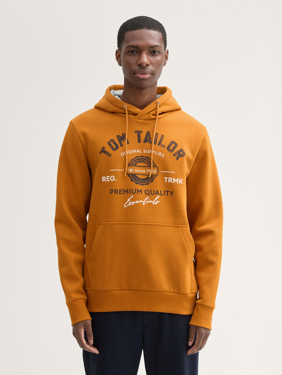 sudadera con capucha y estampado de logotipo