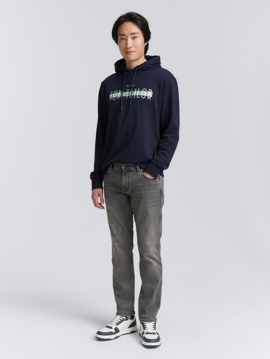 sudadera con capucha y estampado de logotipo