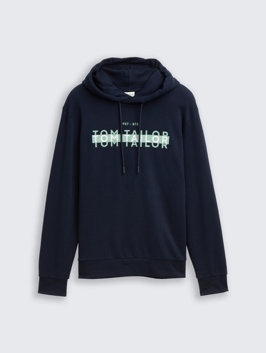sudadera con capucha y estampado de logotipo