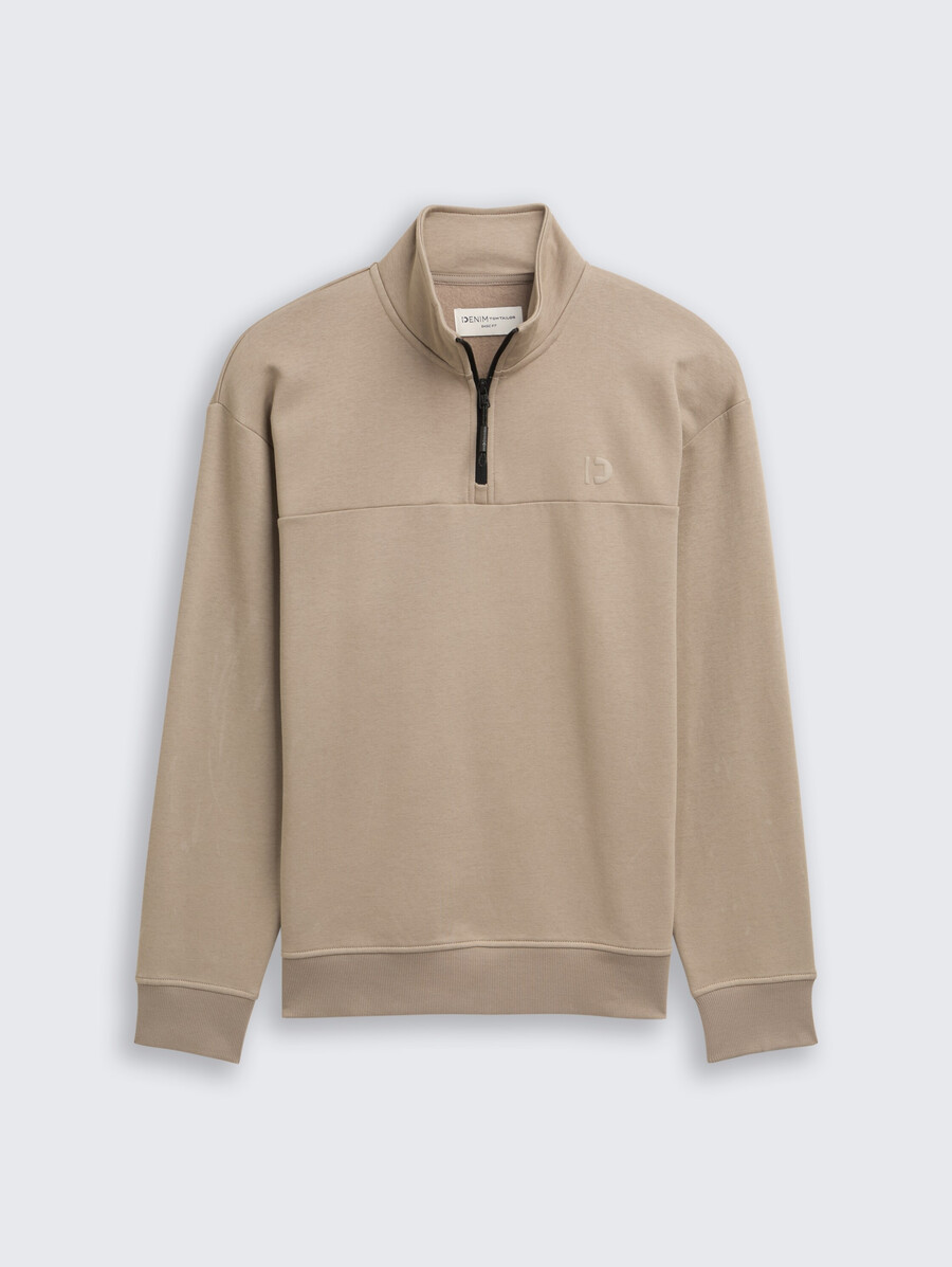 sudadera troyer con estampado de logotipo