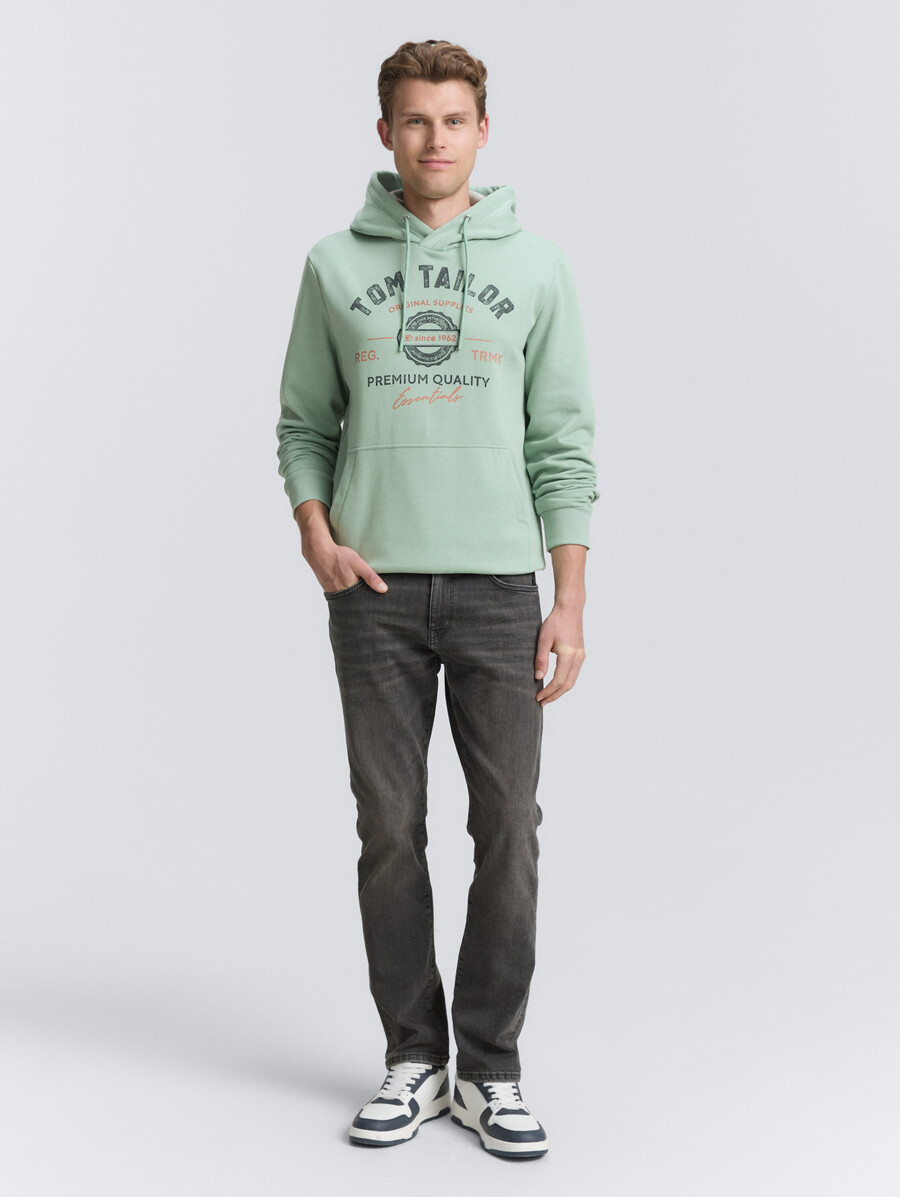 sudadera con capucha y estampado de logotipo