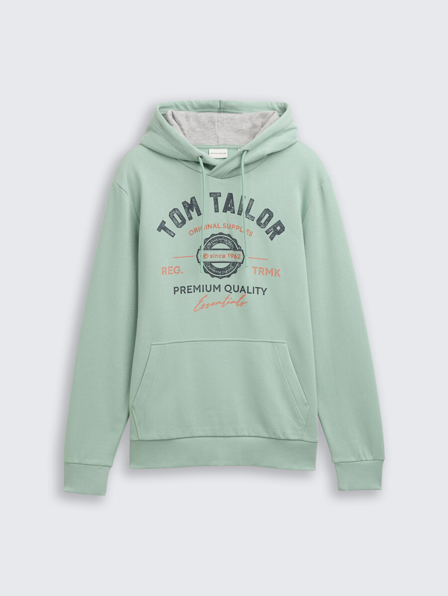 sudadera con capucha y estampado de logotipo