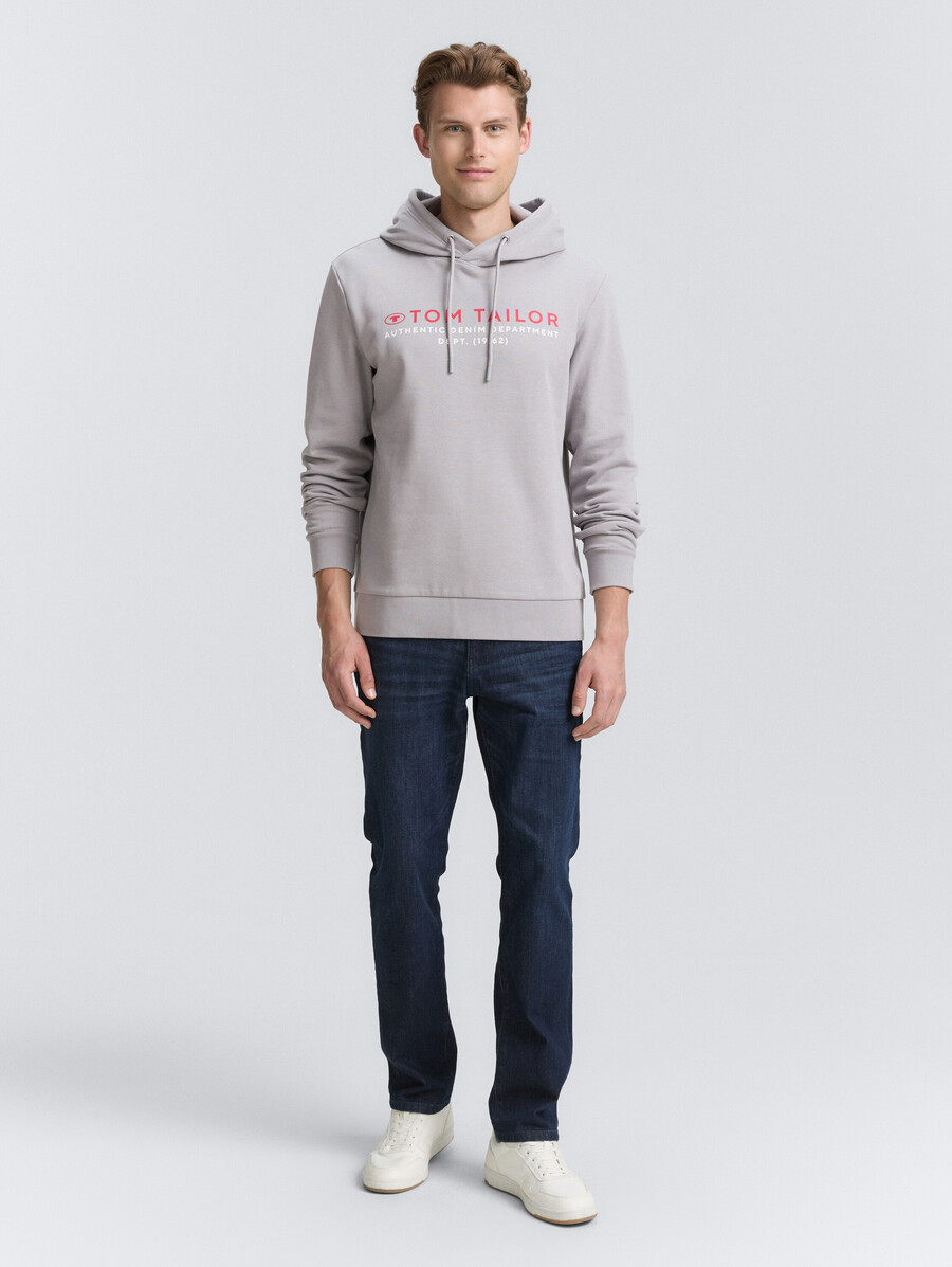 sudadera con capucha y estampado de logotipo