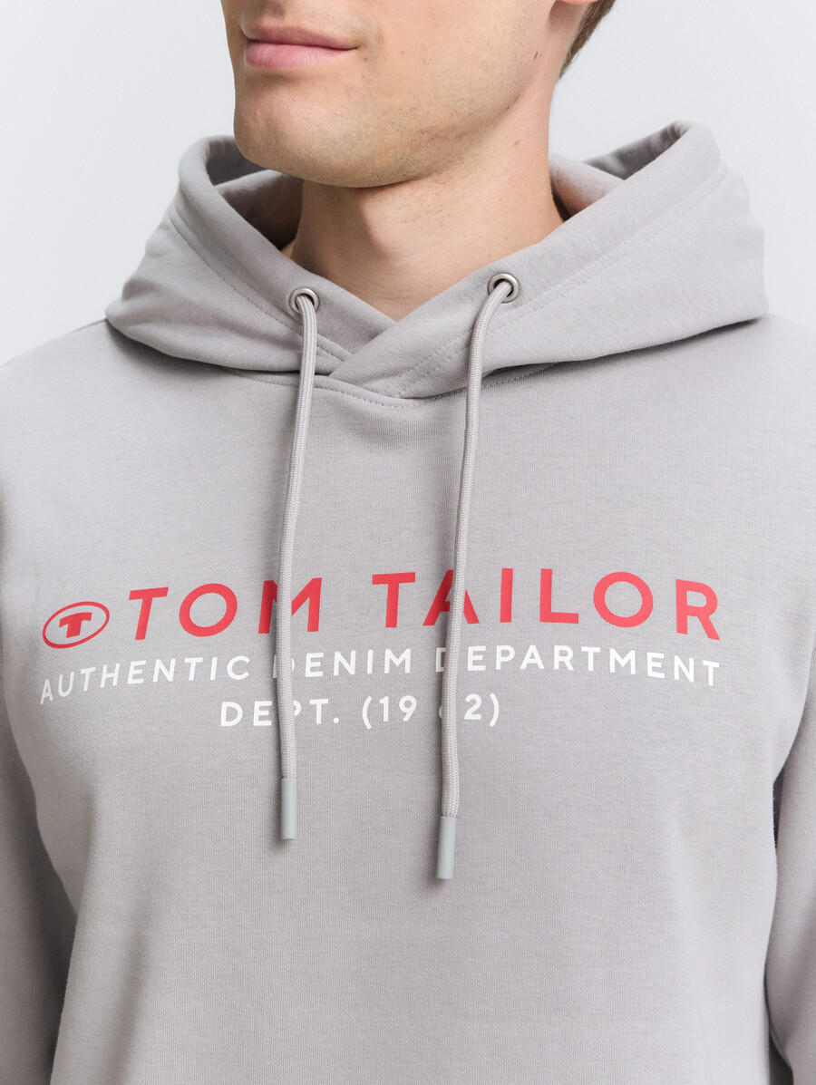 sudadera con capucha y estampado de logotipo