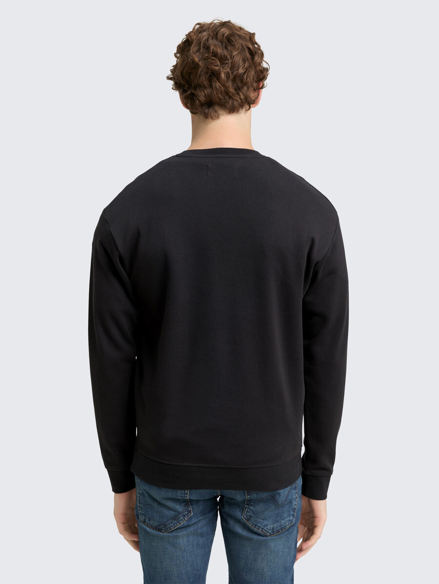 sudadera de piqué