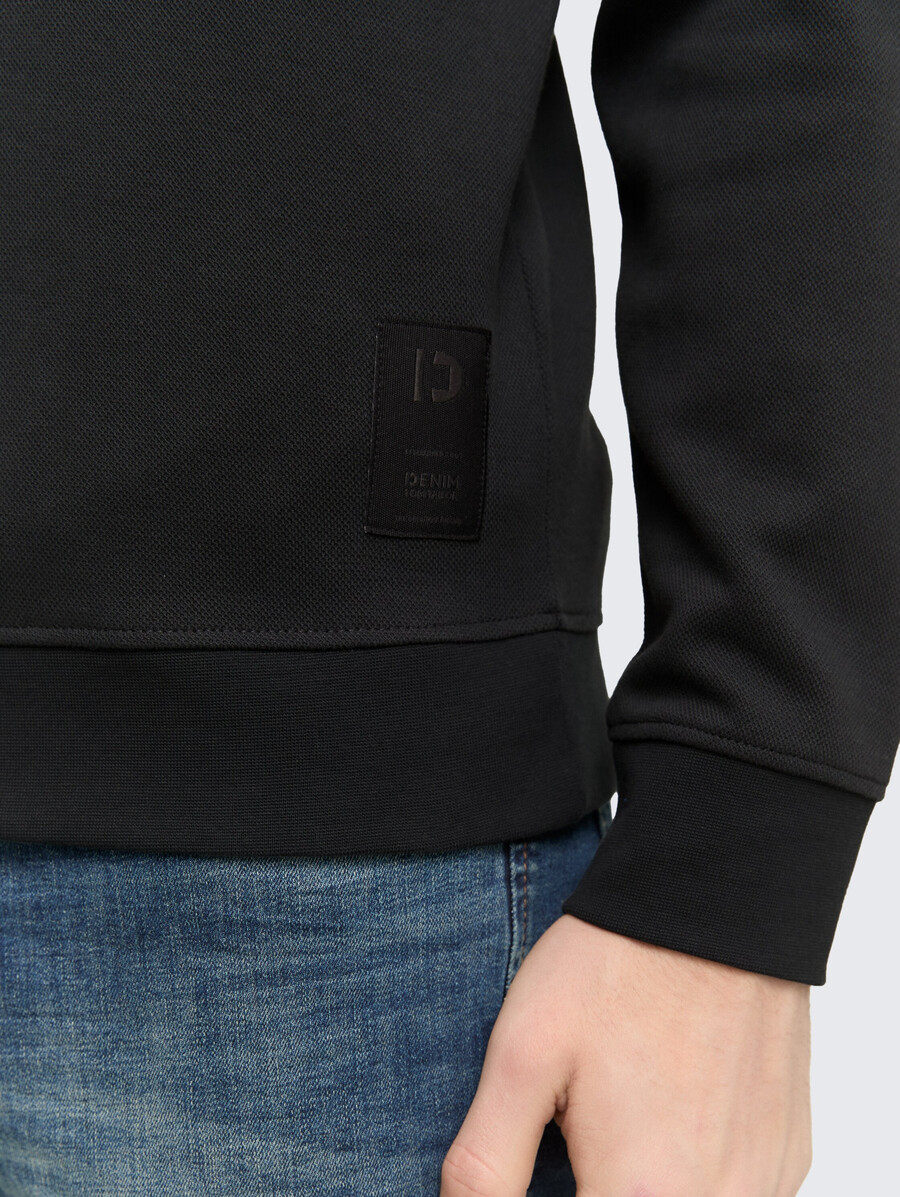 sudadera de piqué