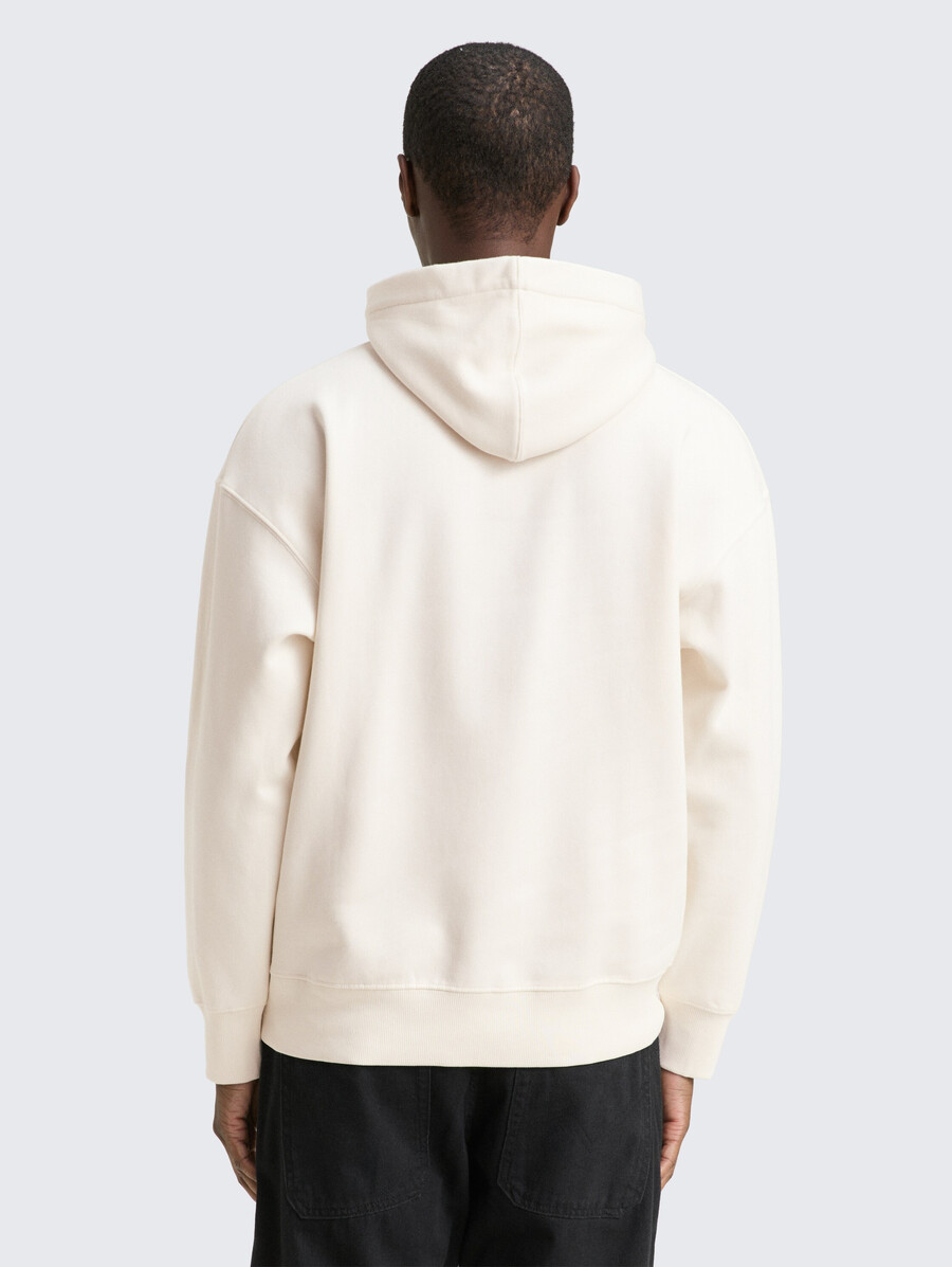 sudadera con capucha relajada y estampado