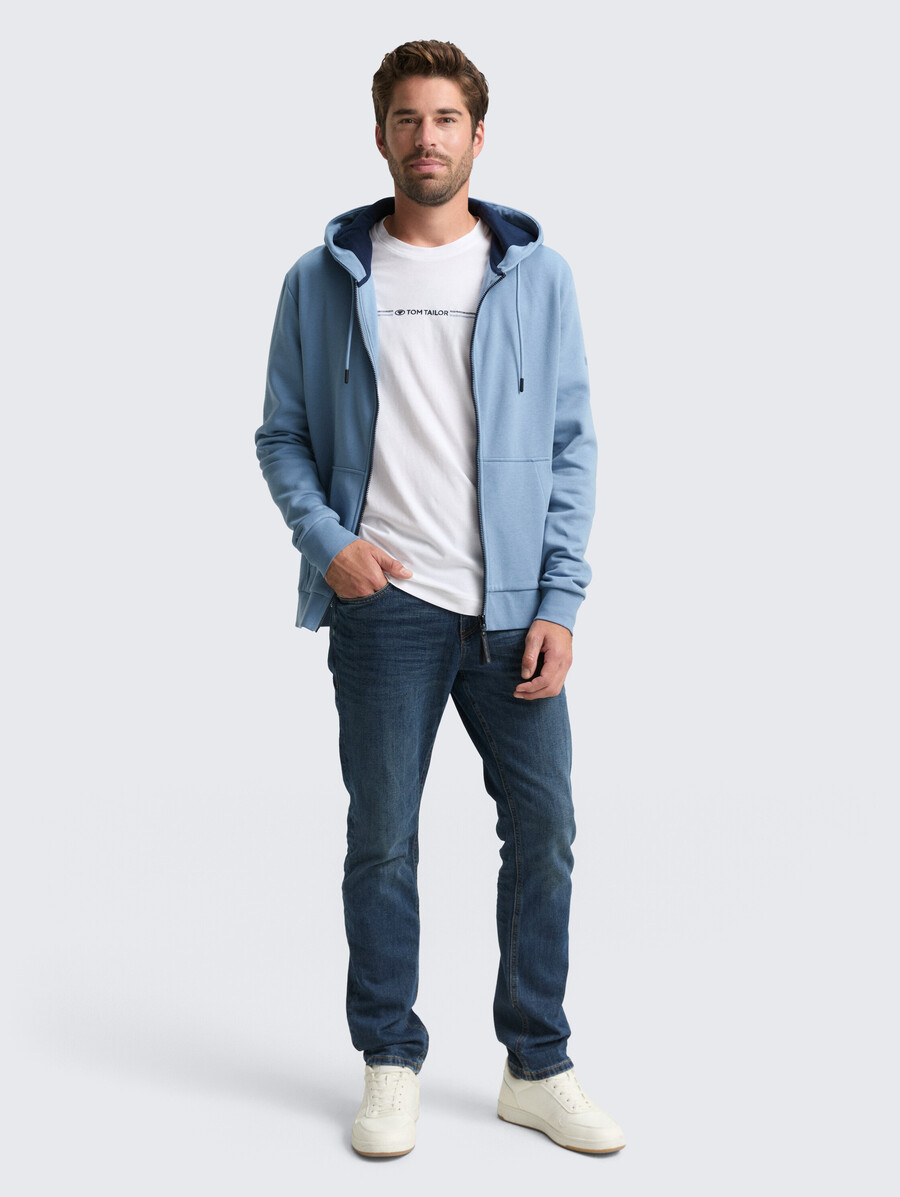 chaqueta sudadera con capucha básica