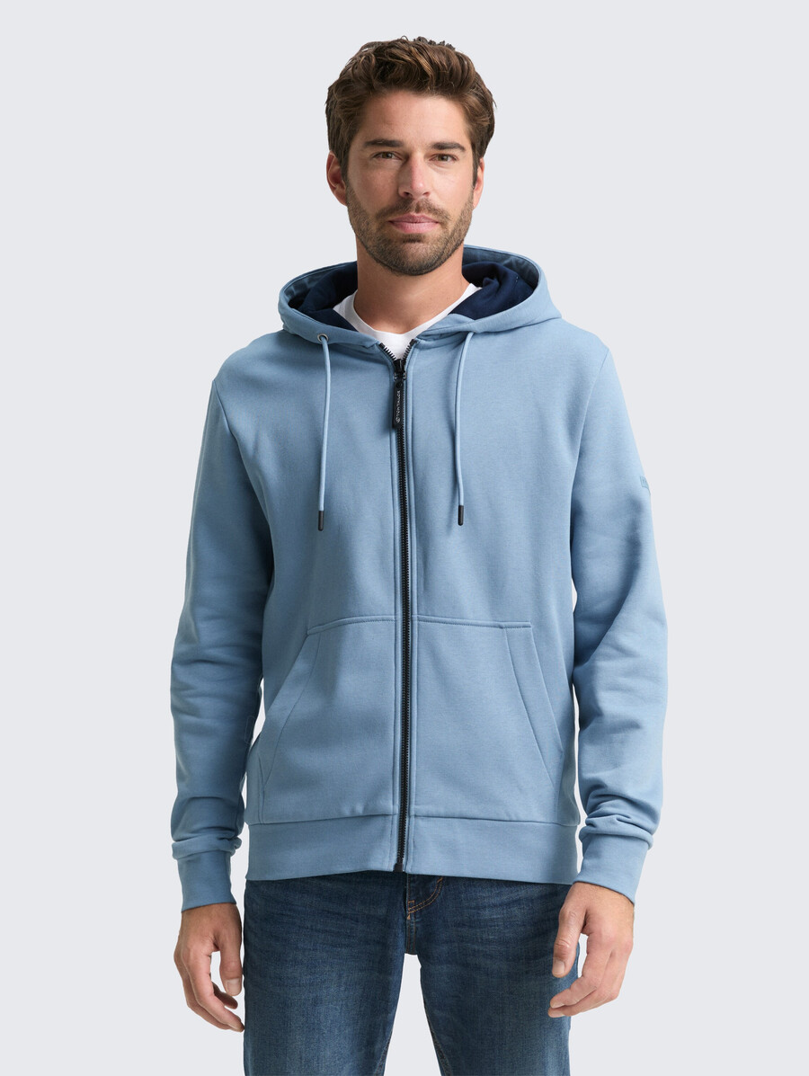 chaqueta sudadera con capucha básica