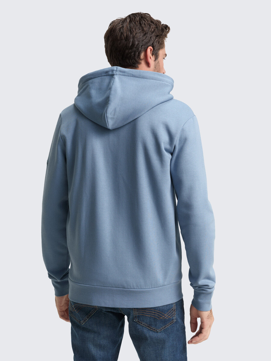 chaqueta sudadera con capucha básica