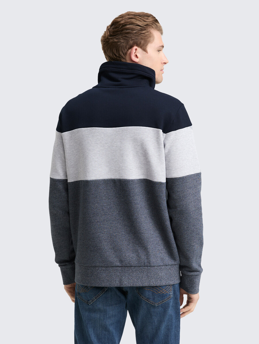 sudadera con bloques de color snood
