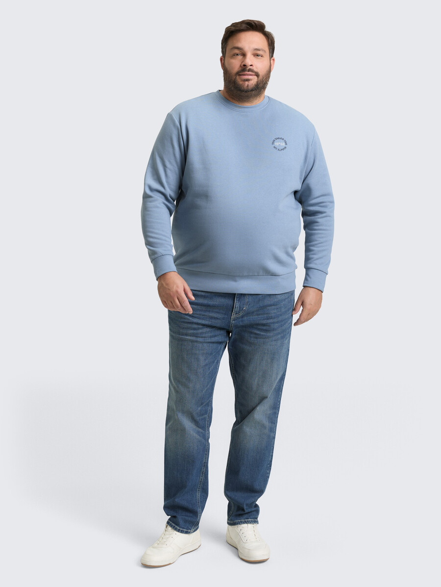 talla grande - sudadera con estampado de logotipo