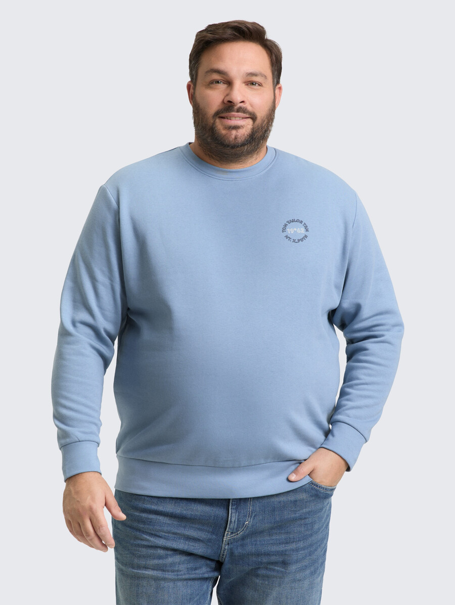 talla grande - sudadera con estampado de logotipo