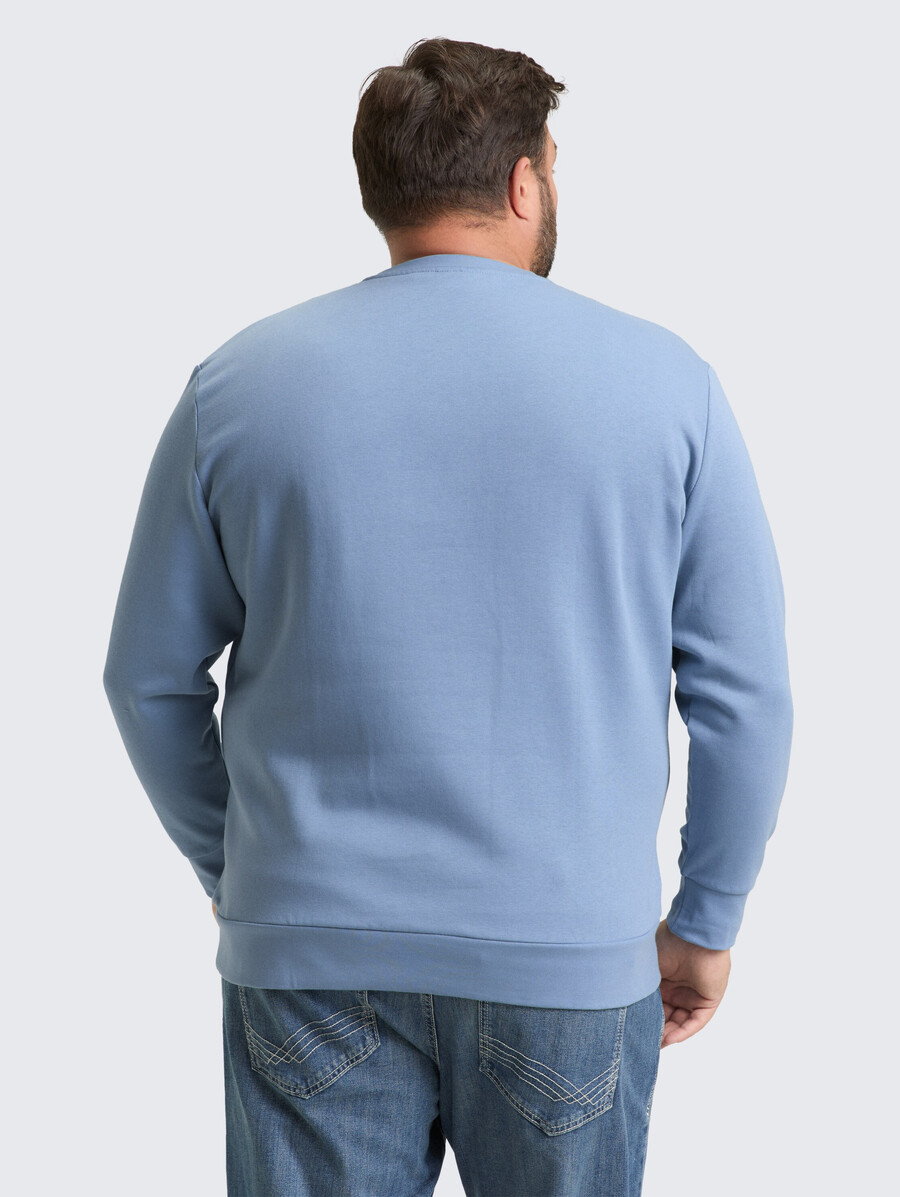 talla grande - sudadera con estampado de logotipo