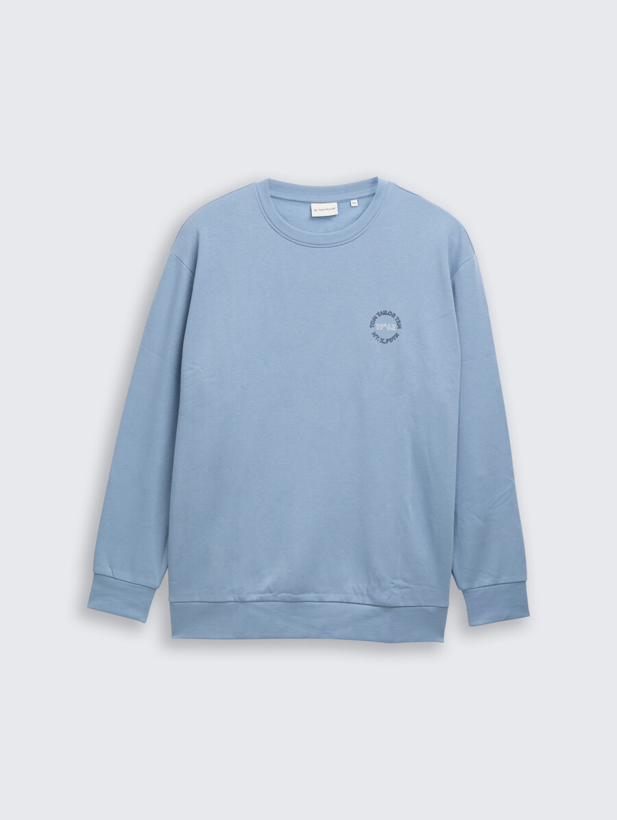 talla grande - sudadera con estampado de logotipo