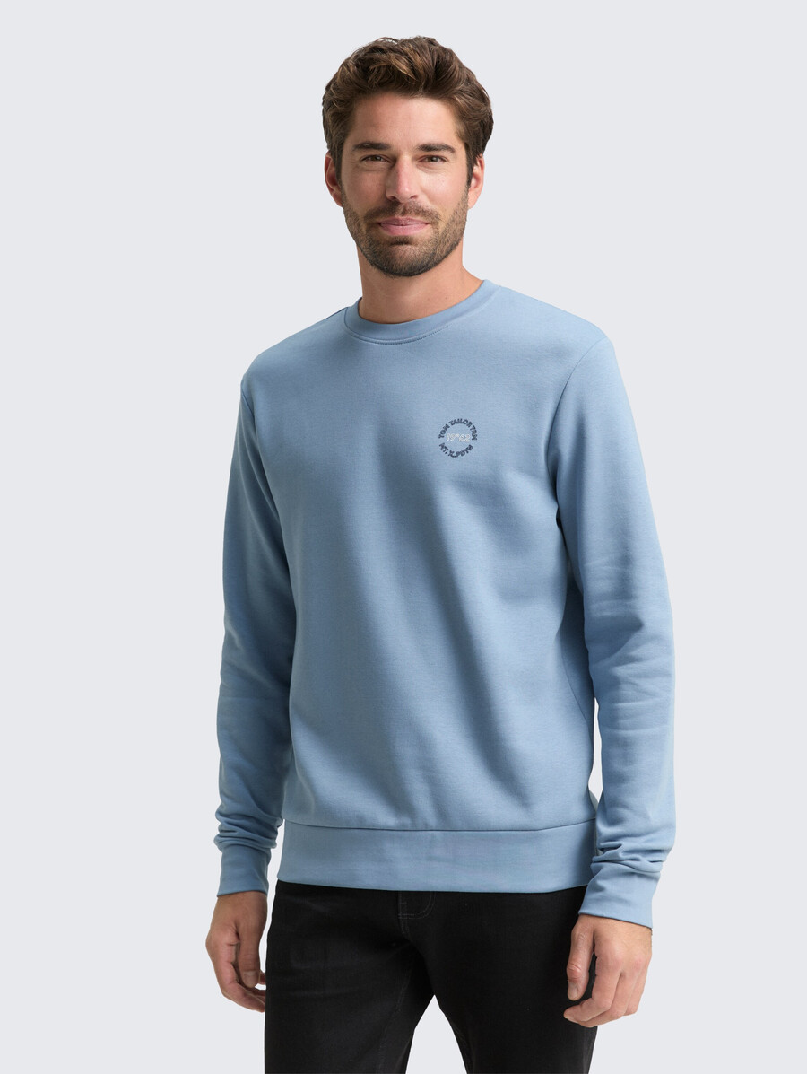 sudadera con estampado de logo