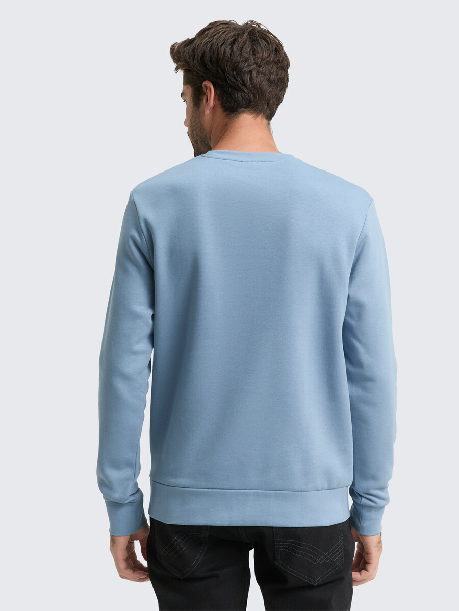 sudadera con estampado de logo