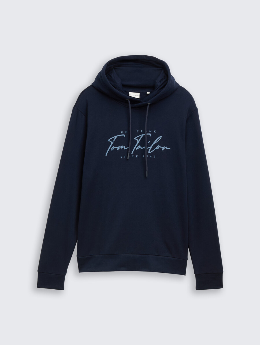 sudadera con capucha y estampado de logotipo