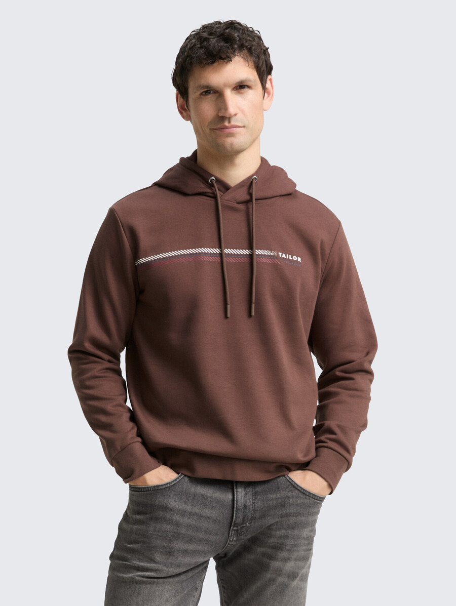 sudadera con capucha y estampado de logotipo