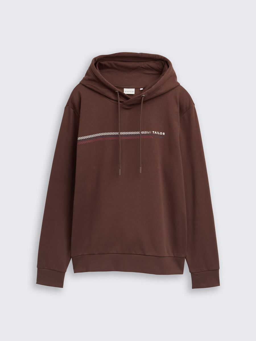sudadera con capucha y estampado de logotipo