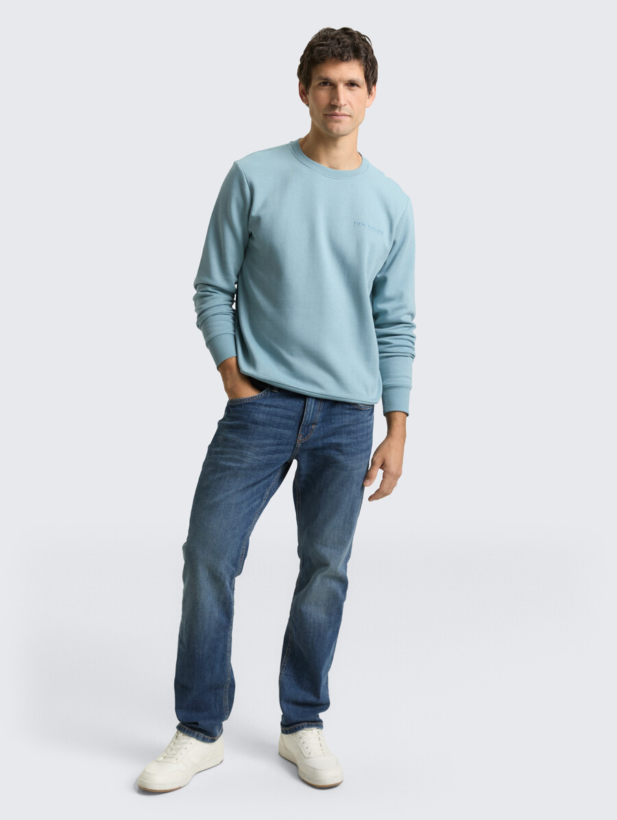 sudadera con escote redondo